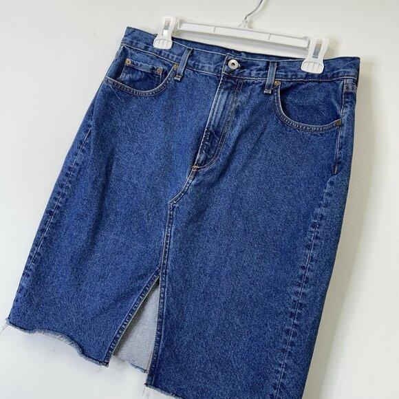 Rag & Bone Denim Jean Skirt Women’s Size 31 - Picture 4 of 8